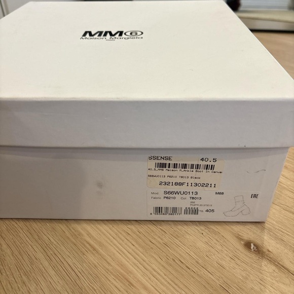 Maison Martin Margiela Black Heeled Boots - Picture 8 of 8